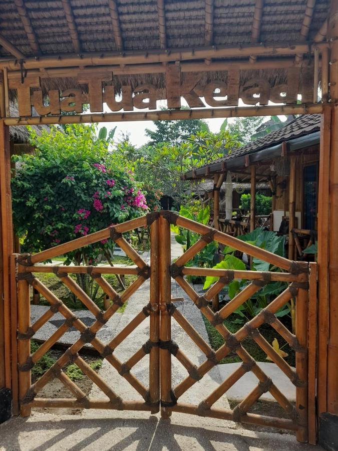 Tua Tua Keladi Bungalows Gili Air Kültér fotó